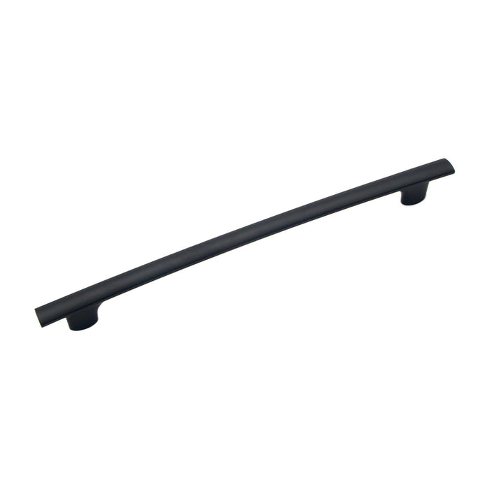 Hickory Hardware R080353MBX Swell Collection Pull 8-13/16 Inch (224mm) Center to Center Matte Black Finish