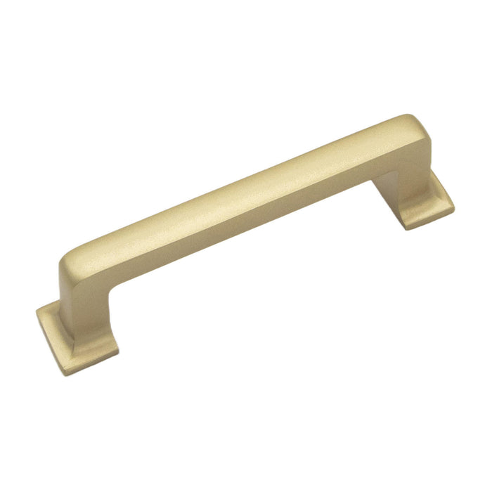 Hickory Hardware R080355BBX-10G Avery Collection Pull 3 Inch (76mm) Center to Center Brushed Golden Brass Finish (10 Pack)