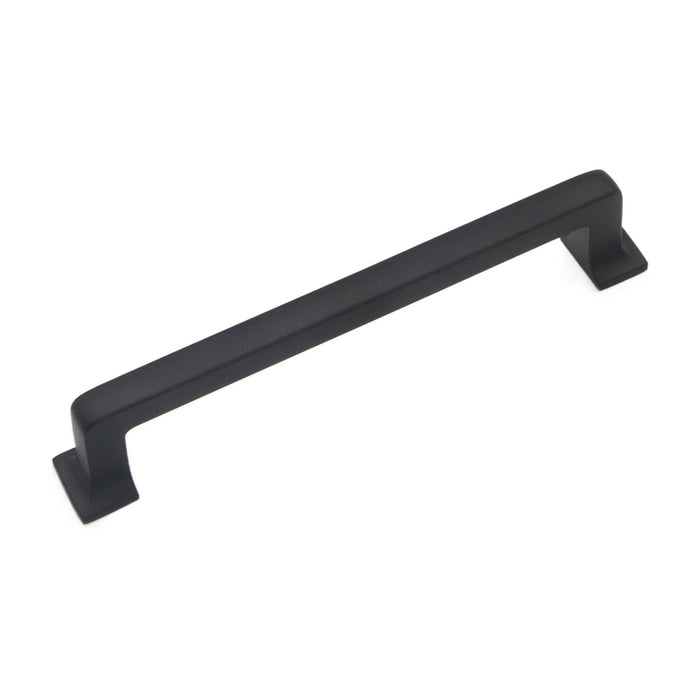 Hickory Hardware R080357MBX Avery Collection Pull 5-1/16 Inch (128mm) Center to Center Matte Black Finish