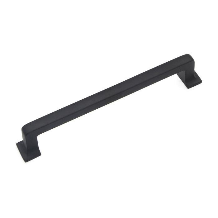 Hickory Hardware R080358MBX-10G Avery Collection Pull 6-5/16 Inch (160mm) Center to Center Matte Black Finish (10 Pack)