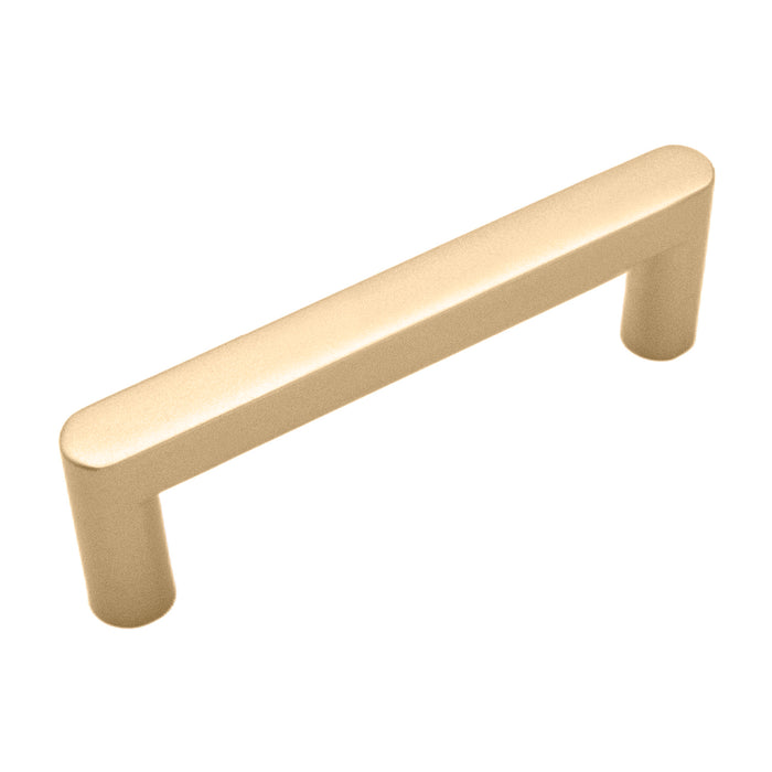 Hickory Hardware R080549BBX-10G Bristol Collection Pull 3 Inch (76mm) Center to Center Brushed Golden Brass Finish (10 Pack)