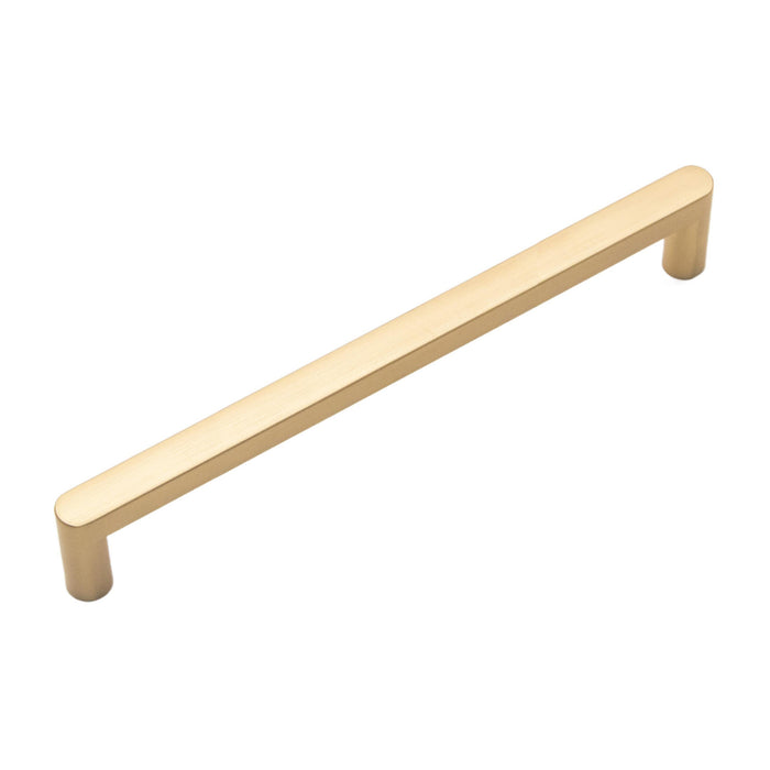 Hickory Hardware R080552BBX-10G Bristol Collection Pull 6-5/16 Inch (160mm) Center to Center Brushed Golden Brass Finish (10 Pack)