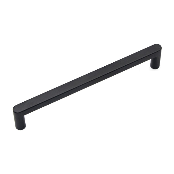Hickory Hardware R080552MBX-10G Bristol Collection Pull 6-5/16 Inch (160mm) Center to Center Matte Black Finish (10 Pack)