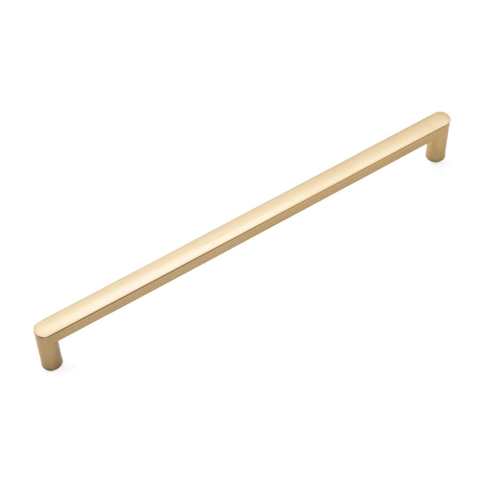 Hickory Hardware R080554BBX Bristol Collection Pull 8-13/16 Inch (224mm) Center to Center Brushed Golden Brass Finish