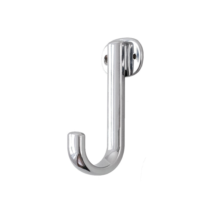 Hickory Hardware S077189-CH Euro-Contemporary Collection Single Prong Hook 4-3/4 Inch (121mm) Long Chrome Finish