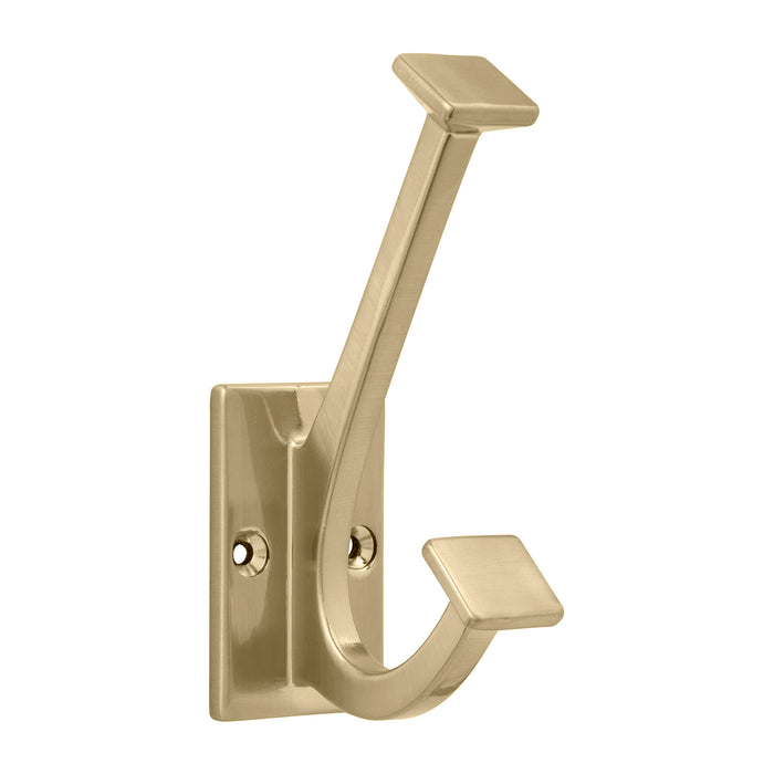 Hickory Hardware S077192-EGN Skylight Collection Coat & Hat Hook 4-7/8 Inch (124mm) Long Elusive Golden Nickel Finish
