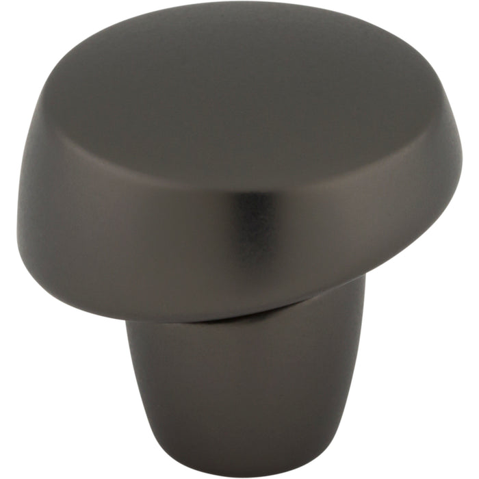Top Knobs TK3131AG Florham 1 1/4" Diameter Round Knob Ash Gray - KnobDepot