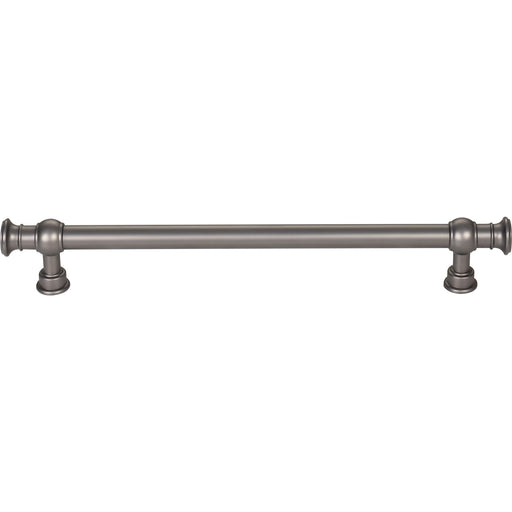 Top Knobs TK3124AG Ormonde 7 9/16" Center to Center Bar Pull Ash Gray - KnobDepot