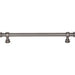 Top Knobs TK3124AG Ormonde 7 9/16" Center to Center Bar Pull Ash Gray - KnobDepot