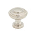 Top Knobs TK3070PN Ulster 1 1/4" Diameter Mushroom Knob Polished Nickel - KnobDepot