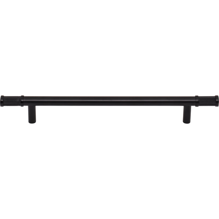 Top Knobs TK3235BLK Burnham 7 9/16" Center to Center Bar Pull Flat Black - KnobDepot
