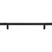 Top Knobs TK3235BLK Burnham 7 9/16" Center to Center Bar Pull Flat Black - KnobDepot