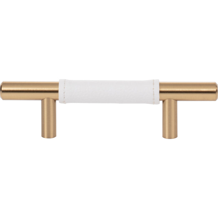 Atlas Homewares 280-WT-WB Zanzibar 3in Center to Center Bar Pull Warm Brass