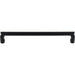 Top Knobs TK3135BLK Florham 7 9/16" Center to Center Bar Pull Flat Black - KnobDepot