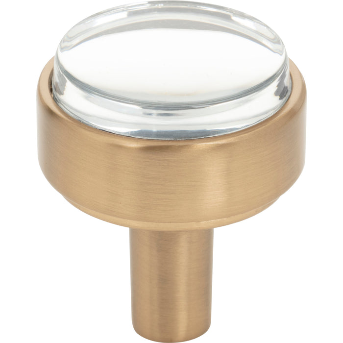 Jeffrey Alexander 775SBZ Carmen 1-1/8" Diameter Mushroom Knob Satin Bronze