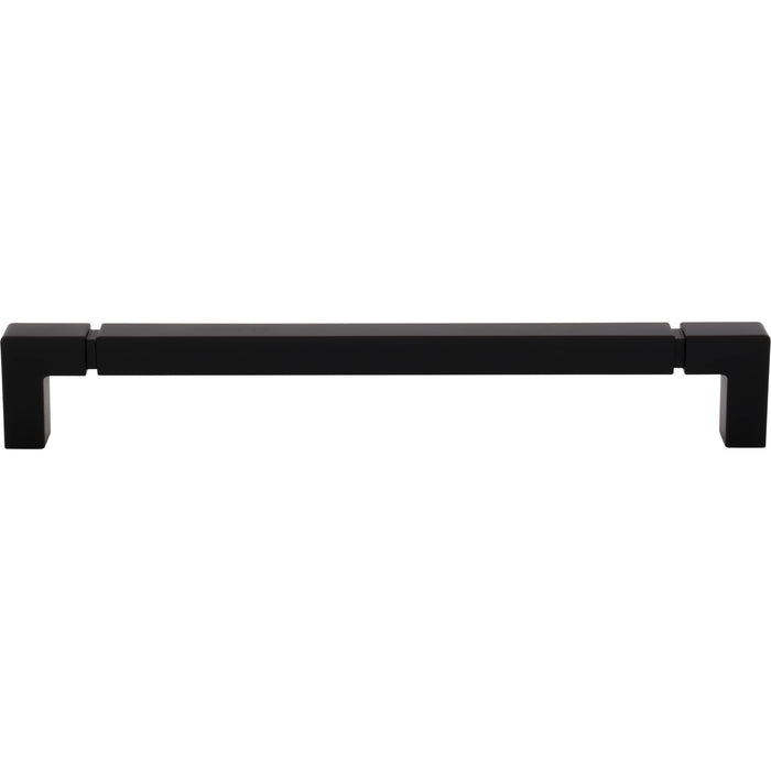 Top Knobs TK3228BLK Langston 18" Center to Center Appliance Pull Flat Black - KnobDepot