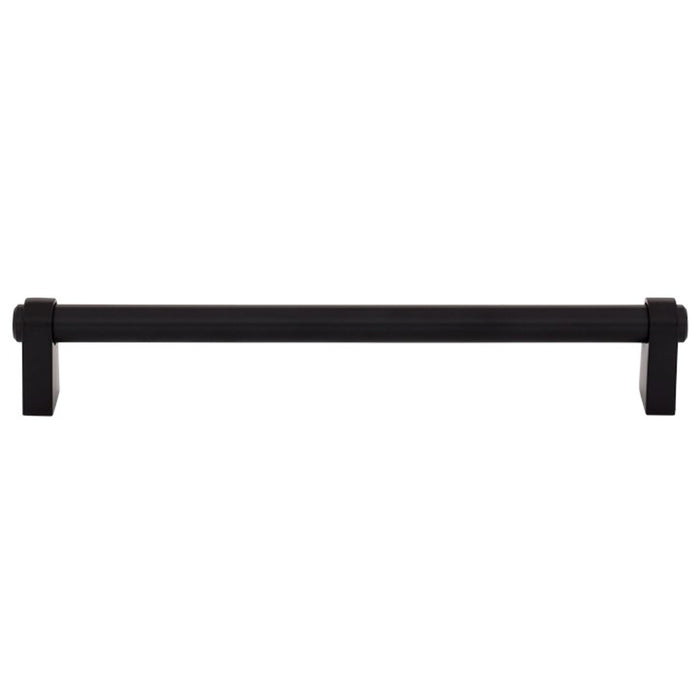 Top Knobs TK3212BLK Lawrence 6 5/16" Center to Center Bar Pull Flat Black - KnobDepot