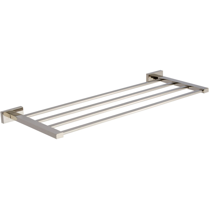 Atlas Homewares AXRK550-PN Axel Wall Mounted Towel Rack Polished Nickel