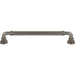 Top Knobs TK3147AG Cranford 12" Center to Center Appliance Pull Ash Gray - KnobDepot