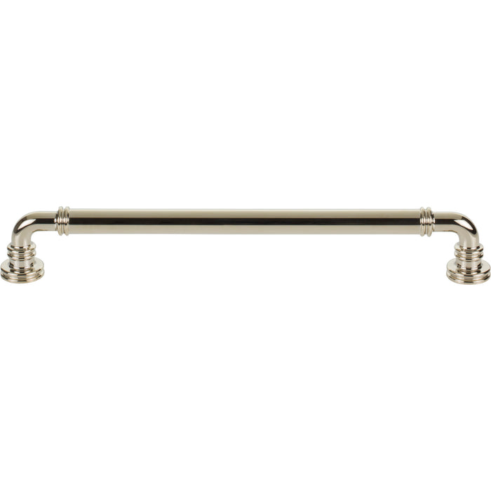 Top Knobs TK3145PN Cranford 8 13/16" Center to Center Bar Pull Polished Nickel - KnobDepot