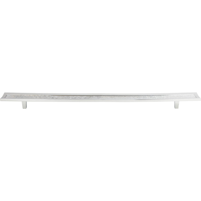Atlas Homewares AP01-CH Primitive 14in (356mm) Center to Center Appliance Pull Polished Chrome - KnobDepot
