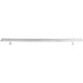 Atlas Homewares AP01-CH Primitive 14in (356mm) Center to Center Appliance Pull Polished Chrome - KnobDepot