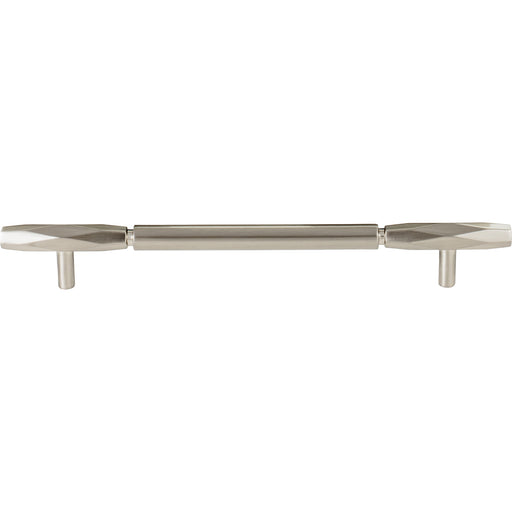 Top Knobs TK3084BSN Kingsmill 7 9/16" Center to Center Bar Pull Brushed Satin Nickel - KnobDepot