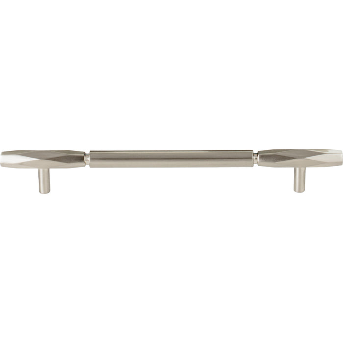 Top Knobs TK3084BSN Kingsmill 7 9/16" Center to Center Bar Pull Brushed Satin Nickel - KnobDepot
