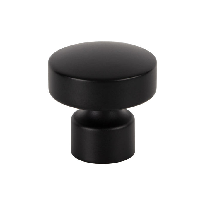 Atlas Homewares A680-BL Lennox 1 1/4in Length Mushroom Knob Matte Black