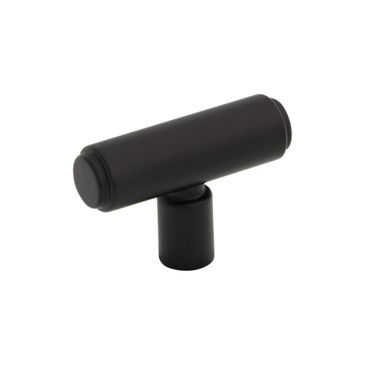 Top Knobs TK3111BLK Clarence 2" Length Bar Knob Flat Black - KnobDepot