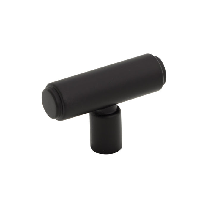 Top Knobs TK3111BLK Clarence 2" Length Bar Knob Flat Black - KnobDepot