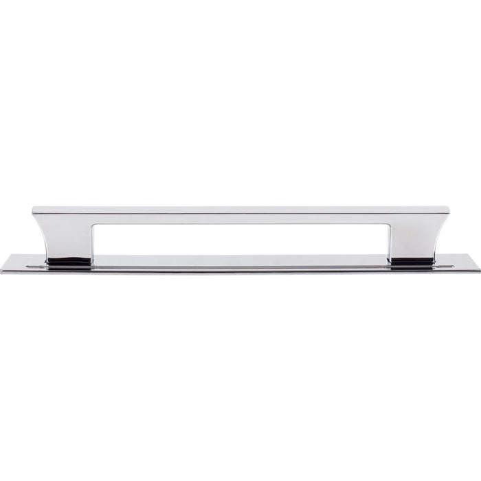Atlas Homewares A6008-CH Zander 12in Center to Center Appliance Pull Polished Chrome
