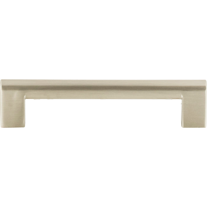 Atlas Homewares A879-BN Round Rail 5 1/16in Center to Center Bar Pull Brushed Nickel
