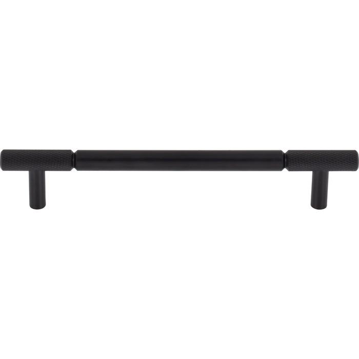 Top Knobs TK3242BLK Prestwick 6 5/16" Center to Center Bar Pull Flat Black - KnobDepot