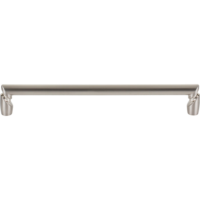 Top Knobs TK3135BSN Florham 7 9/16" Center to Center Bar Pull Brushed Satin Nickel - KnobDepot