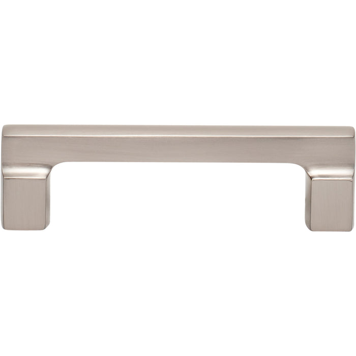 Atlas Homewares A522-BRN Reeves 3 3/4in Center to Center Bar Pull Brushed Nickel