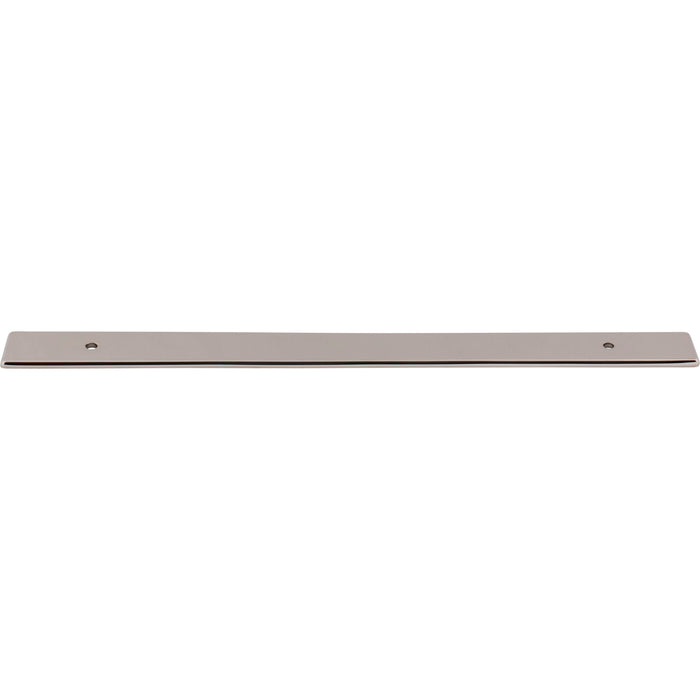 Top Knobs TK3285PN Radcliffe 8 13/16" Center to Center Pull Backplate Polished Nickel - KnobDepot