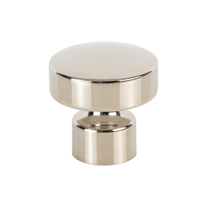 Atlas Homewares A680-PN Lennox 1 1/4in Length Mushroom Knob Polished Nickel