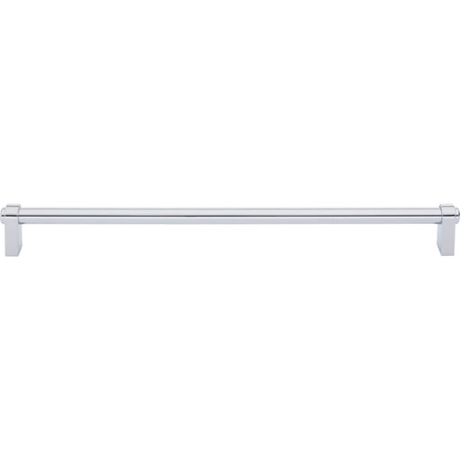 Top Knobs TK3215PC Lawrence 12" Center to Center Bar Pull Polished Chrome - KnobDepot