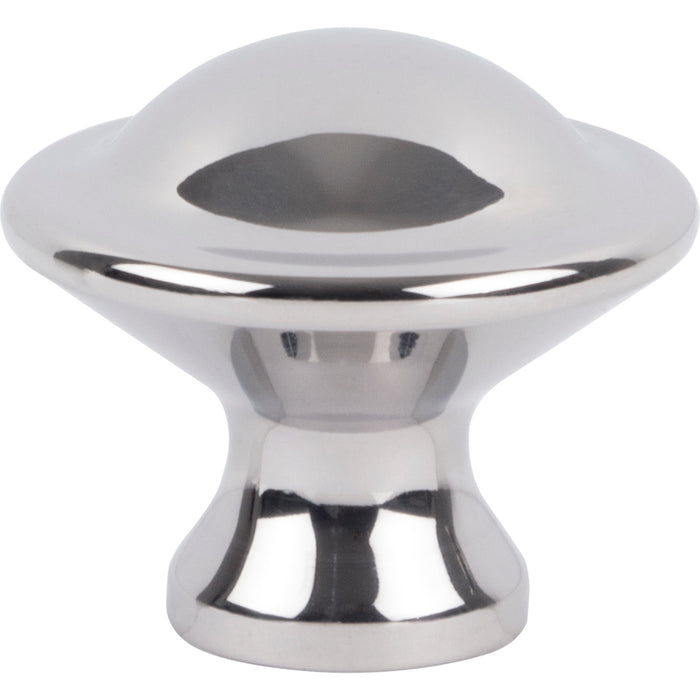 Atlas Homewares A979-PS Stainless Torrance 1 1/8in (29mm) Length Round Knob Polished Stainless Steel - KnobDepot