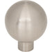 Top Knobs TK3340BSN Brockwell 1 1/8" Diameter Round Knob Brushed Satin Nickel - KnobDepot