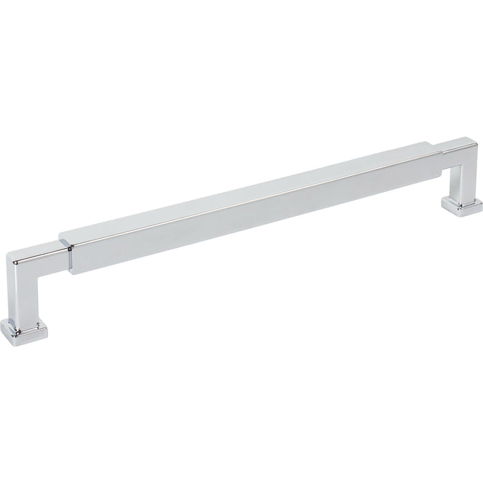 Jeffrey Alexander 229-12PC Nash Nash 12" (305mm) Center-to-Center Appliance Pull Polished Chrome