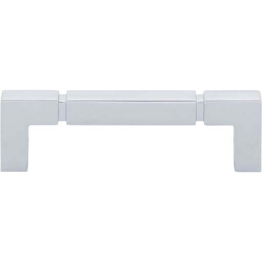 Top Knobs TK3221PC Langston 3 3/4" Center to Center Bar Pull Polished Chrome - KnobDepot