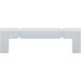 Top Knobs TK3221PC Langston 3 3/4" Center to Center Bar Pull Polished Chrome - KnobDepot