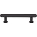 Top Knobs TK3331BLK Lambert 3 3/4" Center to Center Bar Pull Flat Black - KnobDepot