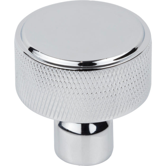 Top Knobs TK3261PC Garrison 1 1/4" Length Round Knob Polished Chrome - KnobDepot