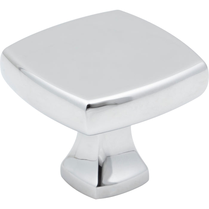 Jeffrey Alexander 663PC Griffin 1-3/8" Length Square Knob Polished Chrome