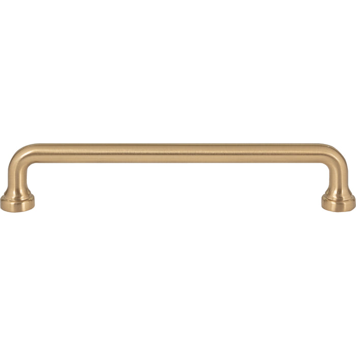 Atlas Homewares A643-WB Malin 6 5/16in Center to Center Bar Pull Warm Brass