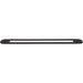 Top Knobs TK3358BLK Brockwell 12" Center to Center Pull Backplate Flat Black - KnobDepot