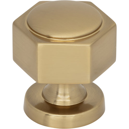 Top Knobs TK3320HB Stanmore 1 1/4" Length Geometric Knob Honey Bronze - KnobDepot